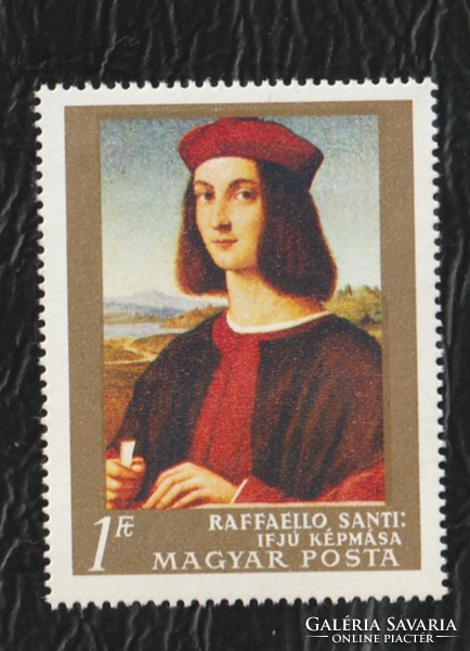 Bélyeg Rafaello Ifjú képmása
