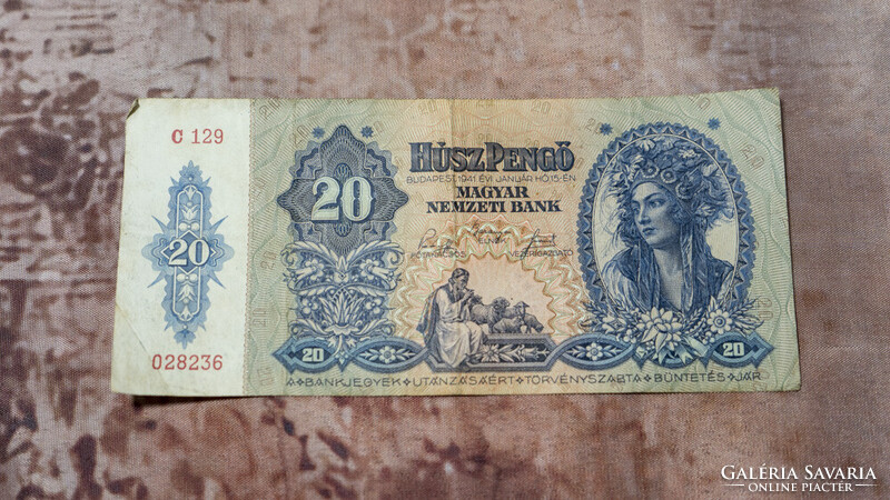 20 pengő 1941