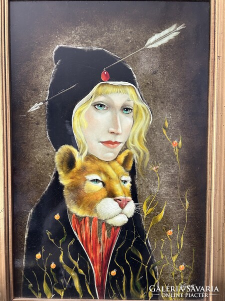 Szász Endre stílus, Pregard szignóval Oroszlánszív