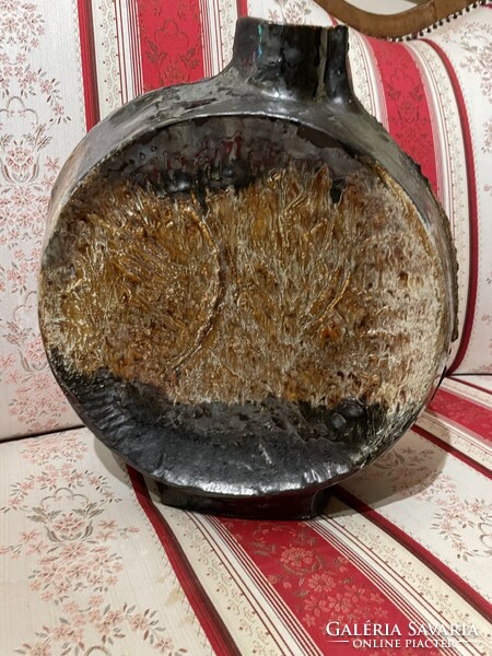 Zsolnay pirogránit padlóváza..40cm magas..