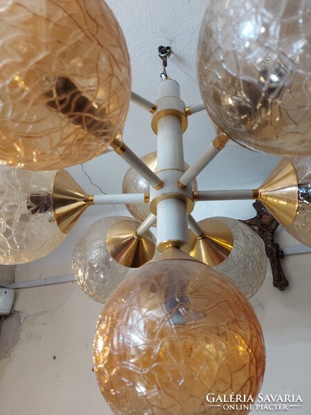 Retró  Szputnyik  gömbcsillár