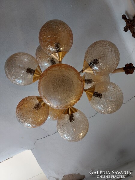 Retró  Szputnyik  gömbcsillár