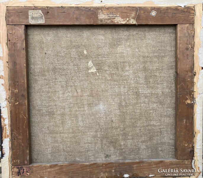 Romek Árpád - Halászbárkák a Tiszán