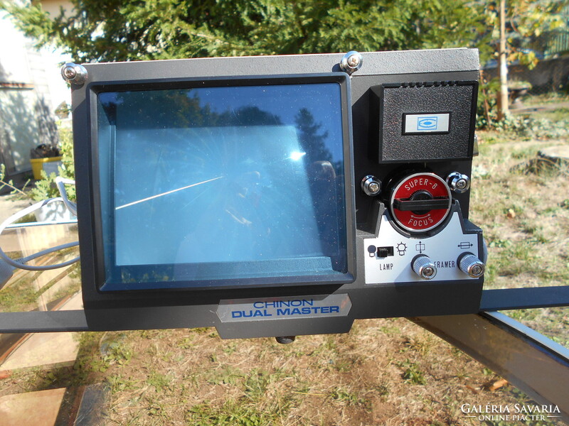 Chinon Japán Super 8 szerkesztő  Editor Viewer Dual Master
