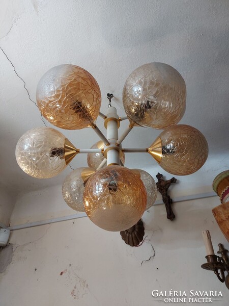 Retró  Szputnyik  gömbcsillár