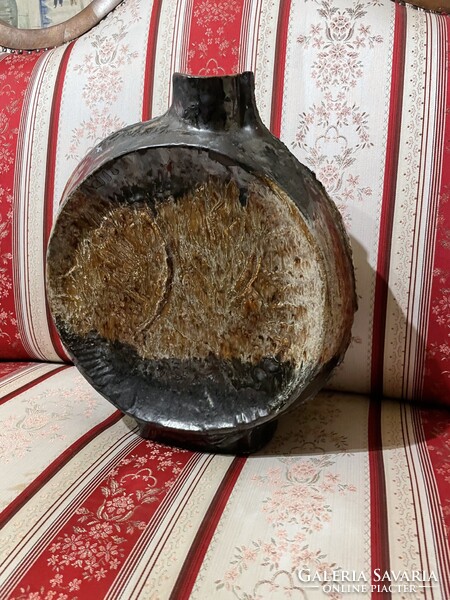 Zsolnay pirogránit padlóváza..40cm magas..