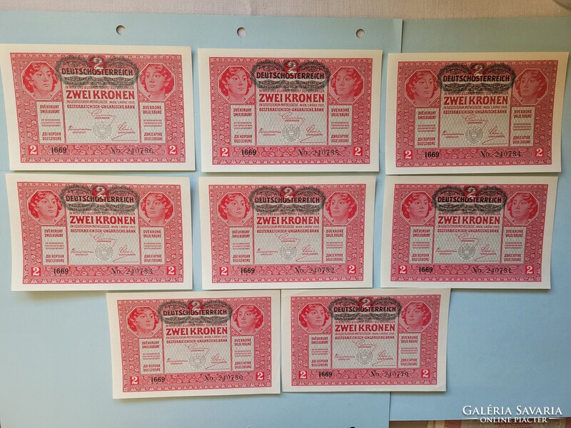 SORSZÁMKÖVETŐ  2 /KÉT/ KORONA-1917