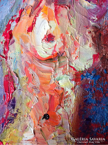 Lebegés. 20x10  cm olaj,farost. Levitation  art by Konrad Biró. 1 FT-os aukció! Egy hét/egy esély!