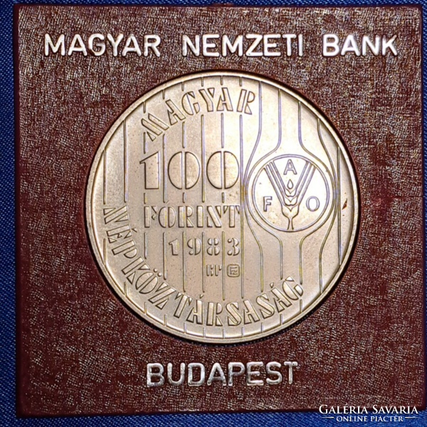 1983. FAO 100 Forint bliszterben Több Gabonát! (44)