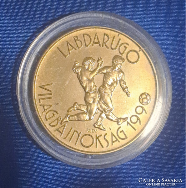 Labdarúgó Világbajnokság - két játékos 1990. 100 Forint kapszulában 1986. (47)