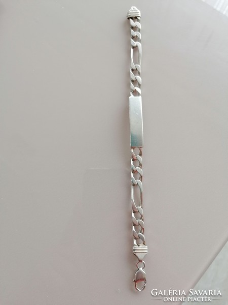 Eladó ezüst férfi karlánc