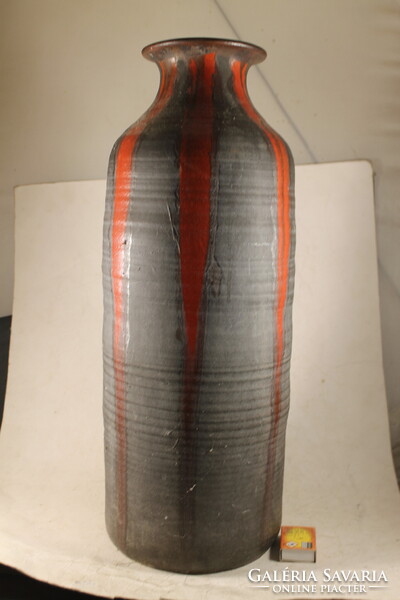 Art deco mázas kerámia padlóváza 721