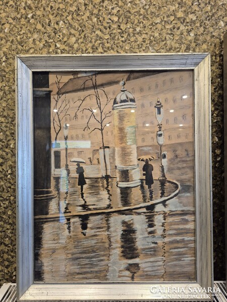 Városrészlet Vajon hol lehet ? Francia?