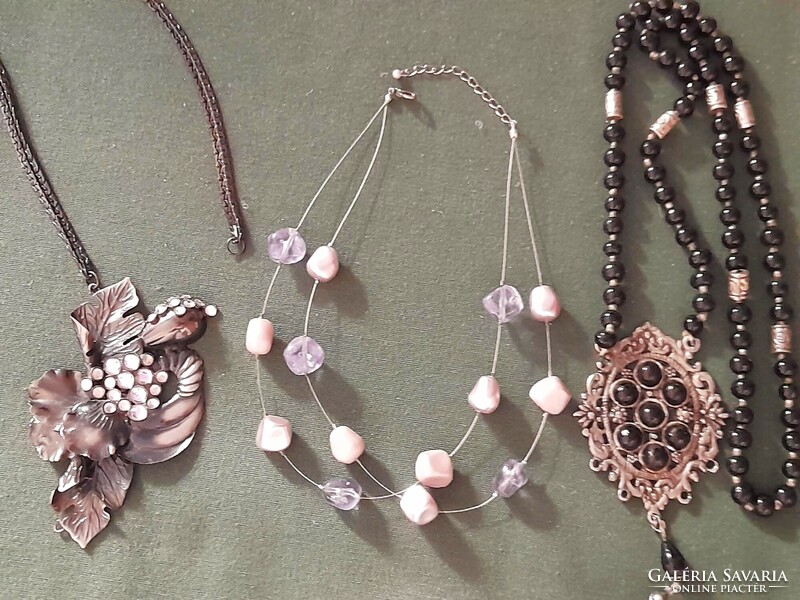 Dekoratív Egyedi készítésű 3darab nyaklánc