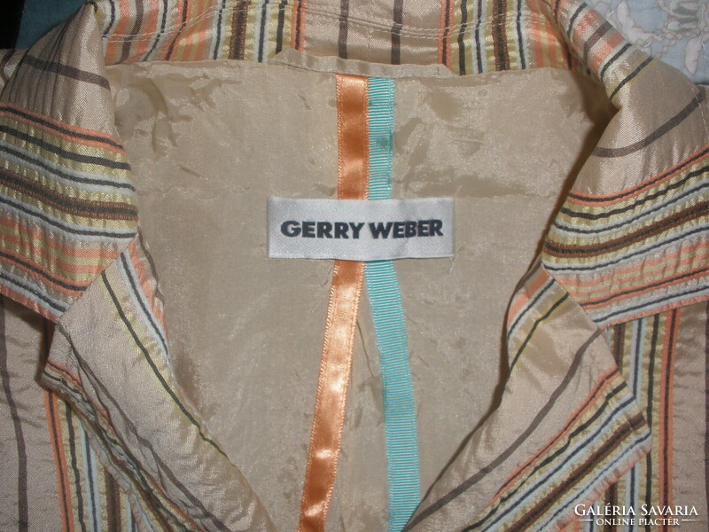 Gerry Weber selyem - pamut blézer, zakó