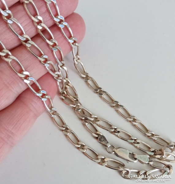 Tömör ezüst férfi lánc 18,3 g