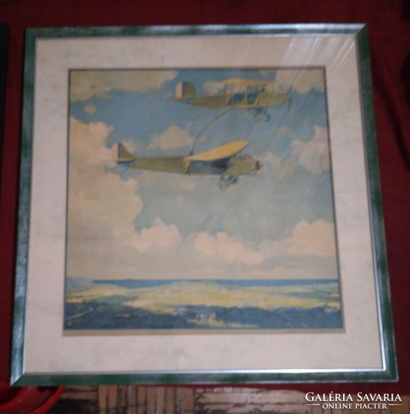 Pennziol oil company advertising placard