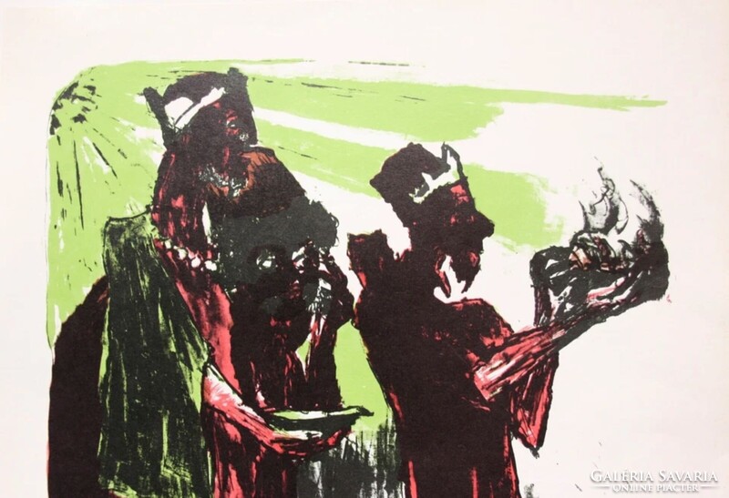 Emil Nolde: "A szent három királyok"