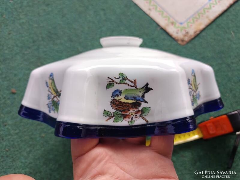 Különleges üveg lámpabúra  1910 körüli