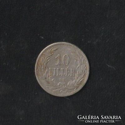 10 Fillér 1914