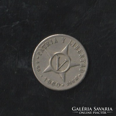 5 Centavos 1960 Cuba