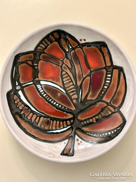 Krajtsovits Margit falitányér 32cm átmérőjű