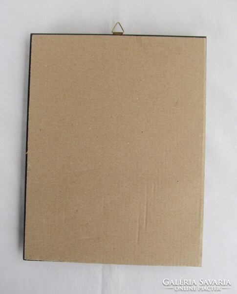 Herendi majolika virág fali dísz kép