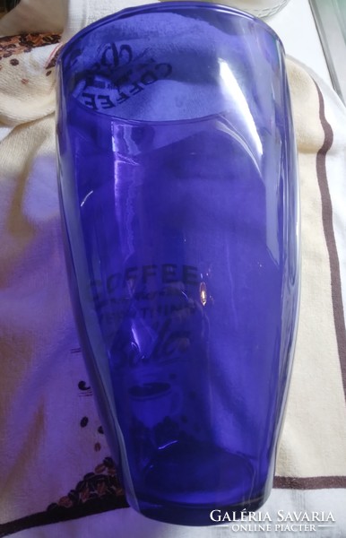 Blue Glass Vase Great gift idea for your home