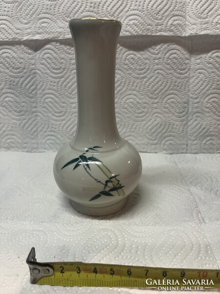 15 cm magas porcelán váza