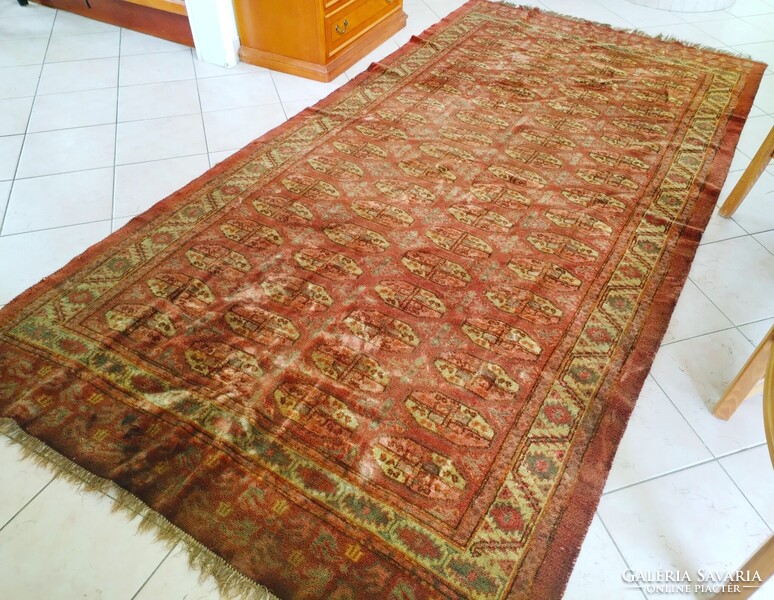 BOCHARA mintás antik MOKETT FALISZŐNYEG - 145x300 CM !!!
