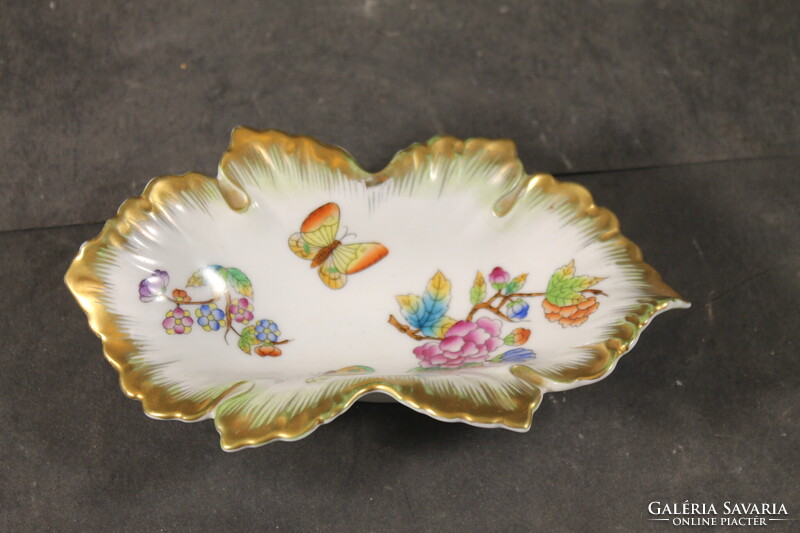 Herendi viktória mintás levélkínáló 767