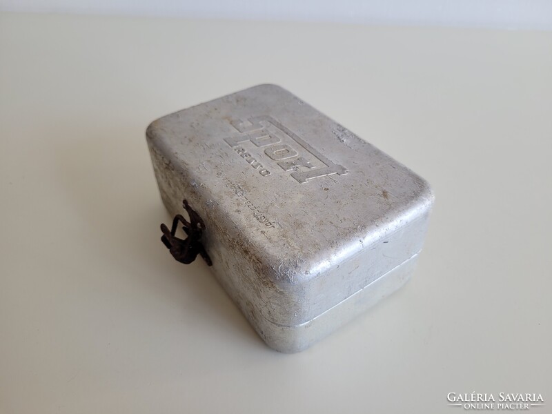 Retro Sport Presso kávéfőző doboz Lemezárúgyár