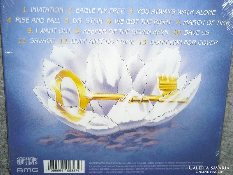 HELLOWEEN KEEPER OF THE SEVEN KEYS PART II CD ÚJ gyári bontatlan
