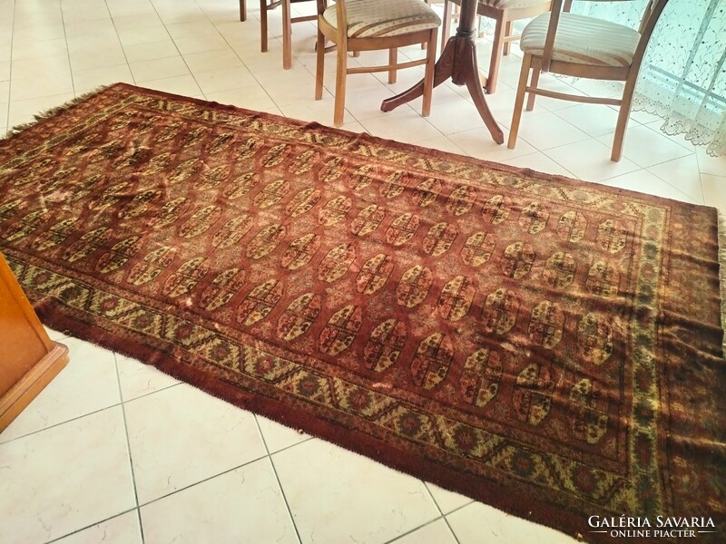 BOCHARA mintás antik MOKETT FALISZŐNYEG - 145x300 CM !!!