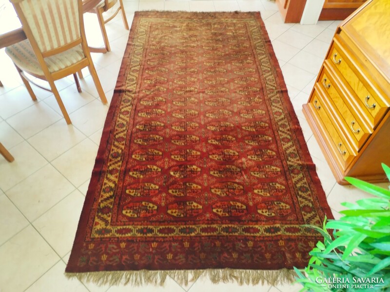 BOCHARA mintás antik MOKETT FALISZŐNYEG - 145x300 CM !!!