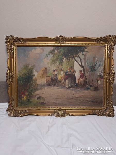 Ács Ágoston nagyméretű kép eredeti 1941-es számlával!