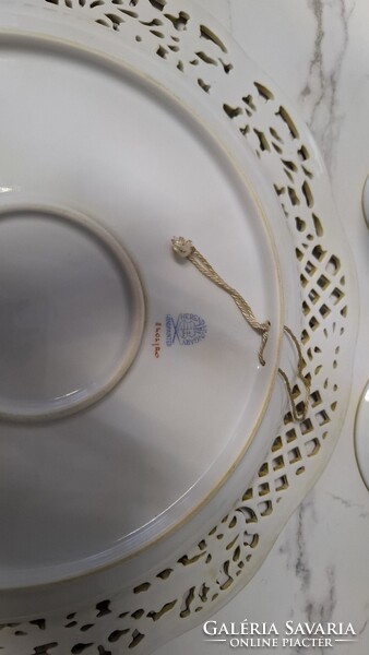Herendi  porcelán Rothschild mintás vázák és fali tál egyben