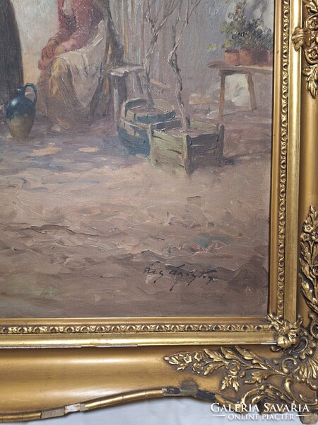 Ács Ágoston nagyméretű kép eredeti 1941-es számlával!