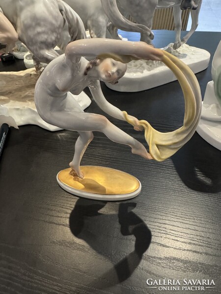 Herendi Antik szalag táncos elado