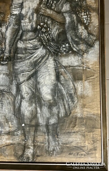 Mattioni Eszter, Arató leány, aukción szerepelt nagy méret!