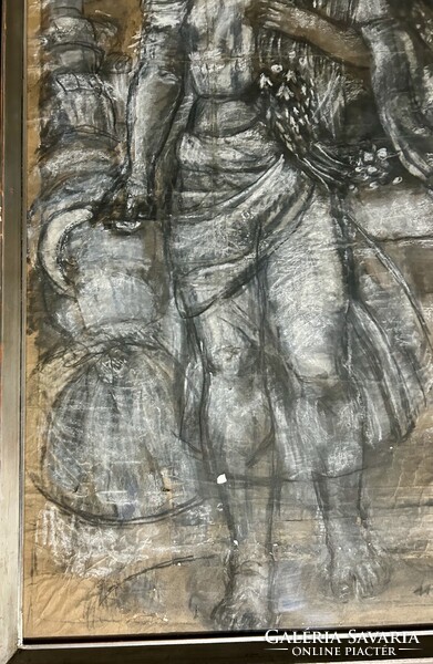 Mattioni Eszter, Arató leány, aukción szerepelt nagy méret!