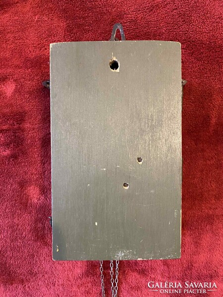 RÉGI MAJAK - BAKELIT ELŐLAPOS - KAKUKKOS ÓRA