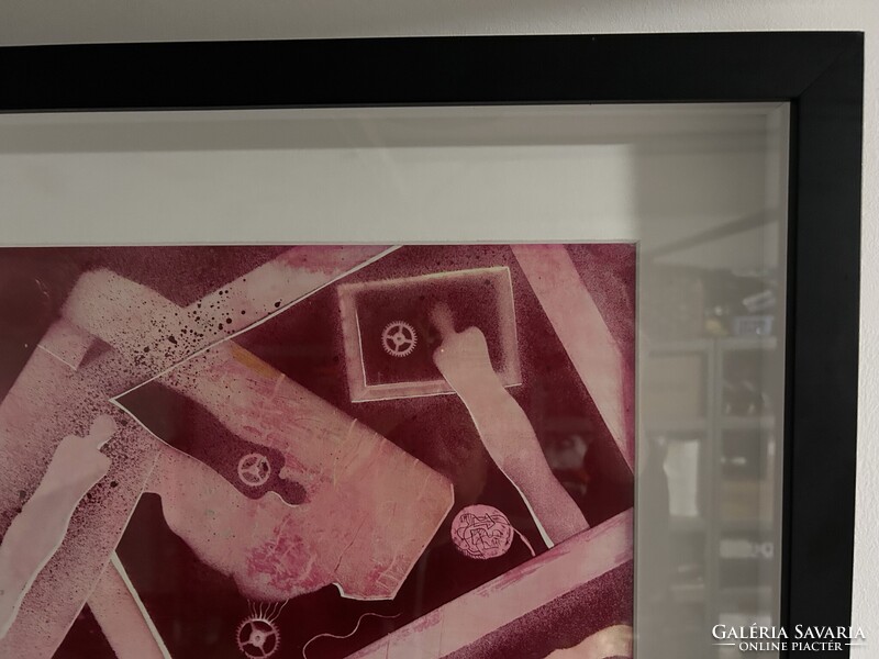 EfZámbó István, Kompzíció Fogaskerekekkel, aukción szerepelt!