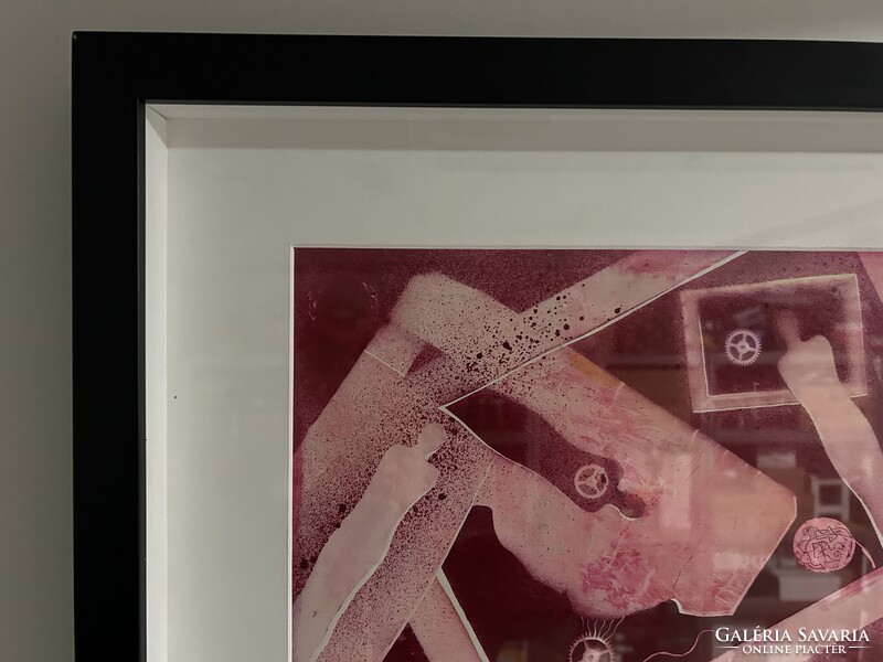 EfZámbó István, Kompzíció Fogaskerekekkel, aukción szerepelt!