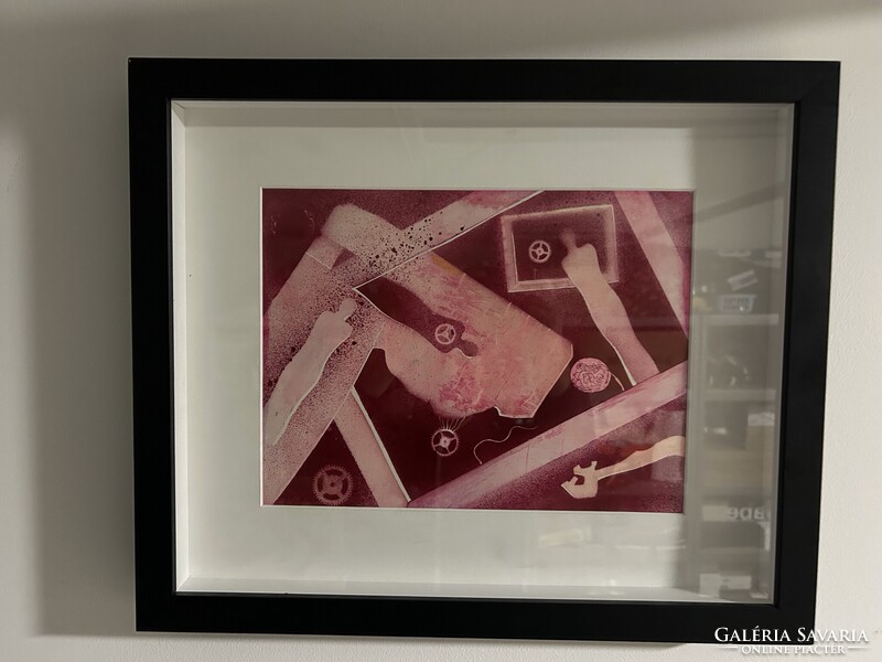 EfZámbó István, Kompzíció Fogaskerekekkel, aukción szerepelt!