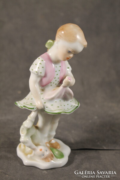 Herendi kislány babával 787