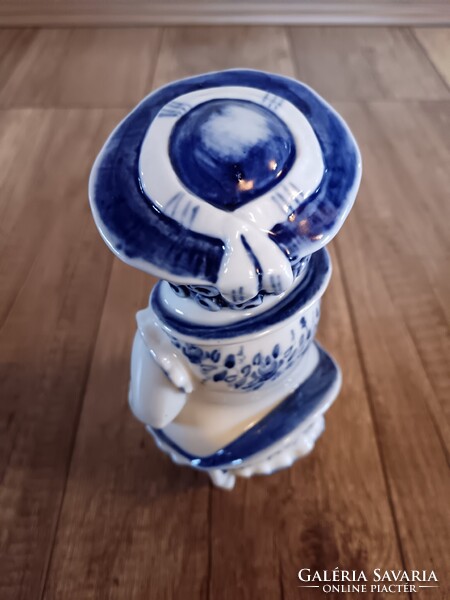 Régi Zsolnay Török János krumpli figura Lujza