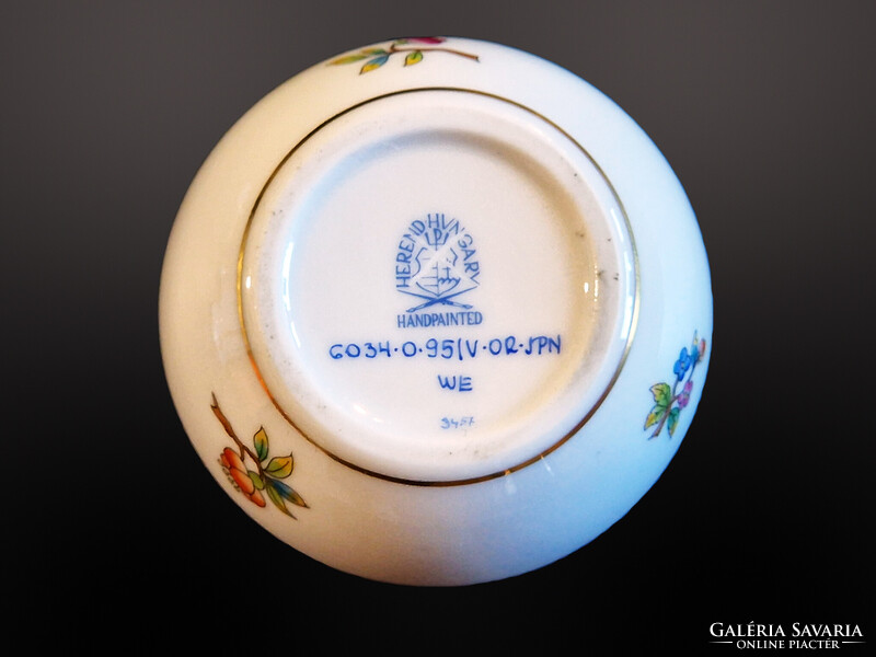 Herendi bika fogós viktória mintás bonbonier