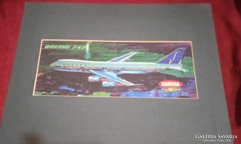 Sabena offset Lithograph circa 1975 43x 30 cm in very good condition ready to be shipped