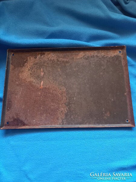 VUK a kisróka mesefigurás Retro zomànctàbla Tűzzománc Tábla Ritka!!!